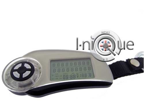 Digitaler Golf Scorer (1-4 Spieler) mit Karabiner