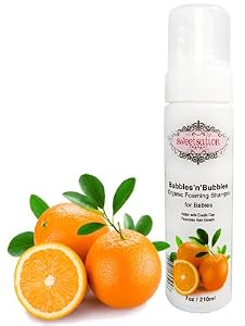 Bubbles'n'Bubbles Organic Foaming Shampoo for Babies, 7oz