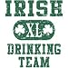 Bella Ladies / Juniors / Girly Long-Sleeve T-Shirt : Irish Drinking Team - St Patricks Day Distressed Print