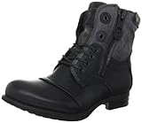 Bunker BOOTY ZIP-KI, Damen Fashion Halbstiefel & Stiefeletten, Grau (carbon 50), EU 37