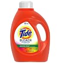 Tide 2x Ultra Liquid Detergent with Bleach Alternative, Mountain Spring Scent, 52-Load Bottle (Pack of 4)