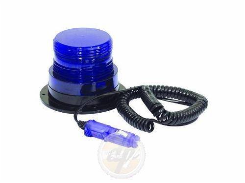 Polizei-Blitzlicht, rund, blau, 12V