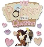 Jolees Boutique Themed Ornate Stickers, He Popped The Question