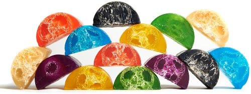 All Natural Soap with Exfoliating Luffa (Loofah) for Body & Hands- Best Cleanser Scrub for Men & Women. Luxurious Body Wash Bar-herbal Extracts Help Reduce Appearance of Cellulite, Blemishes, Eczema, Acne & Has Antioxidants for Youthful Skin-120g (Papaya & Honey)