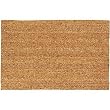 USCOA Intl 21562 DeCoir Brush Entrance Mat - Natural Tan
