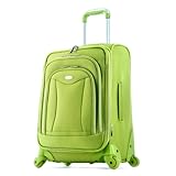 Olympia Luggage Luxe 21 Inch Expandable Carry-On Upright Bag, Lime, One Size