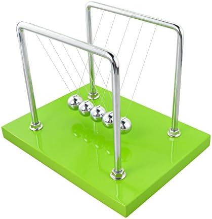 Makigo 5 Balls Classic Newton's Cradle - 10 1/5 Inch