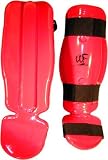 dipped foam shin guard with in step double padded