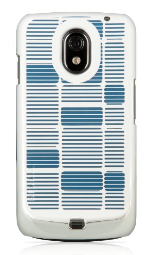 Belkin Shield Micra Bricks Schutzh&uuml;lle f&uuml;r Samsung Galaxy Nexus blau/chrome-schwarz