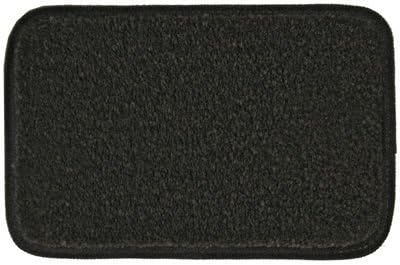 Logo 1965-1966 Cadillac DeVille Sedan Luxury 4 Pc Car Mat Set Luxury Cruiser Mat Color: Ebony Mat Logo: Cadillac Crest Applique - Silver