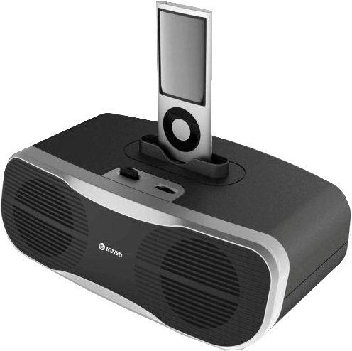 Kinyo 2.0 Portable Speaker System for iPod Nano / Shuffle / MP3 Playe Picture