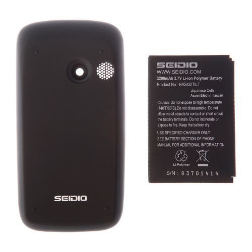 Seidio Innocell 3200mAh Extended Life Battery for AT&T HTC 8925 Tilt - Black
