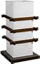 Best Good Great Discount Bargain Price Value Deal Gift Ideas 2011 - Ido Zen Design Wood & Paper Lantern Lamp - Walnut