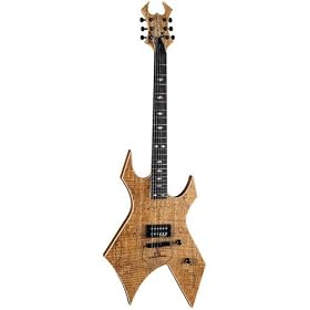 B.C. Rich Exotic Warlock Electric Guitar - Spalted Maple by 