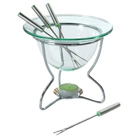 Orka Deluxe 7-Piece Chocolate Fondue Set by ORKA