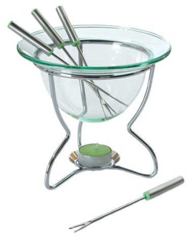 Orka Deluxe 7 Piece Chocolate Fondue Set