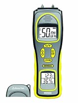General Tools MMH800 Moisture Meter, Pin Type or Pinless, Temperature and Humidity
