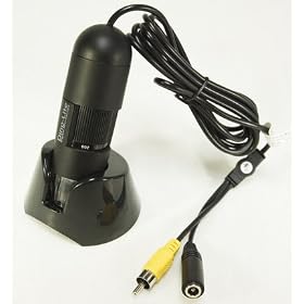 Dino-Lite Portable Handheld Digital Microscope (TV Out) 10-200X Magnification