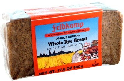 Feldkamp Whole Rye Bread ( 17.6 Oz 500 G ) by Feldkamp