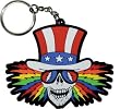 The Grateful Dead Rubber Keychain