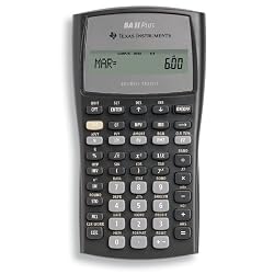 Texas Instruments BA II Plus Financial Calculator