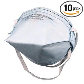 MCR Safety CMCRN9910V Safe2Breathe Mask - 10 Pack