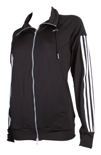 Adidas Damen Rei&szlig;verschlussjacke Clima365 Core, black/white, 42 Preisvergleich