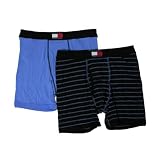 (トミーヒルフィガー)TOMMY HILFIGER 2PK PARKER STP & SOLID BOXER BRIEF (ボクサーパンツ/男性下着) (トミーヒルフィガー)TOMMY HILFIGER 2PK PARKER STP & SOLID BOXER BRIEF (ボクサーパンツ/男性下着)