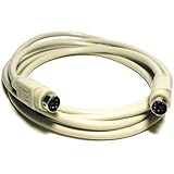 Monoprice 102539 50-Feet PS/2 MDIN-6 Male to Male Cable (102539)
