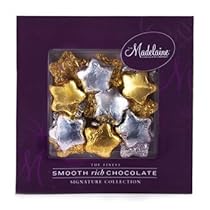Madelaine Chocolate Gold and Silver Milk Chocolate Stars Signature Box