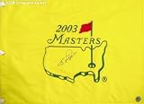 Bernard Langer Signed 2003 Masters Golf Pin Flag