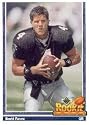 1991 Upper Deck Brett Favre Football Card #647 "ROOKIE FORCE" - Shipped In Protective Display Case