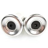 Animal Aluminum BMX Bike Bar Ends - Silver
