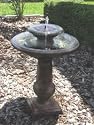 - Chatsworth Two-Tier Solar Fountain