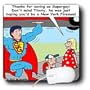 Rich Diesslins Funny General - Editorial Cartoons - 9-11 Tribute to Firefighters - Mouse Pads