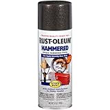 Rust-Oleum 210880 Hammered Metal Finish Spray, Brown, 12-Ounce