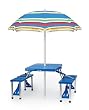 Folding Table Blue Tables Patio Tables