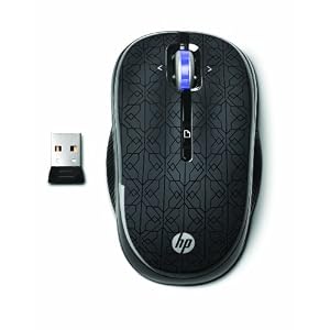 HP 2.4GHz Wireless Optical Mouse – Black