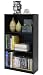 Furinno 99736EX 3 Shelf Storage Racks Shelves Cabinet Bookcase Bookshelf Bookshelves, Espresso Finis