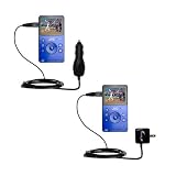 Essential Kit for the JVC Picsio GC-FM1 Pocket Video Camera includes a Car and Wall Charger - uses Gomadic TipExchange Technology