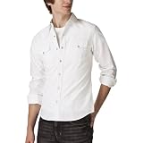 Levi Mens Woven Shirt White