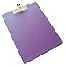 Aurora GB PROformance Styleboard, Clipboard with I-Clip Pen Holder, 8 1/2 x 11 Inch Size, Portrait Orientation, Purple, Croc Embossed, Blackberry Liner, Eco-Friendly, Recyclable, Made in USA (AUA09291)