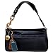 AUTHENTIC COACH HAMPTONS BLACK NYLON SATEEN DEMI BAG PURSE Style Number 10091