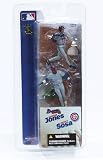 CHIPPER JONES / ATLANTA BRAVES & SAMMY SOSA / CHICAGO CUBS * 3 INCH * McFarlane's MLB Sports Picks Series 1 Mini Figure 2-Pack