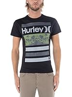 Nike Hurley Camiseta Manga Corta One & Stacker (Negro)