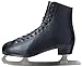 American Athletic Shoe Men's Tricot Lined Figure Skates, Black, 8 (55208)