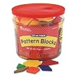 Plastic Pattern Blocks (Set of 250)