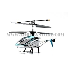 Best of 2010!! Newest JXD 340 Drift King 4CH RC Helicopter w  Gyro (Blue) from Gas Helicopters RTF