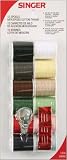 Mercerized Cotton Thread 12 Spools 25 Yds Each