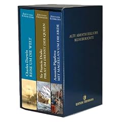 Aktionsbox Edition Erdmann Weltumsegelung: Darwin, Reise umd die Welt, Drake, Pirat im Dienst der Queen, Pigafetta, Mit Magellan um die Erde